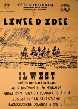 Il Western nel fumetto italiano Locandina Ovada (piccola)