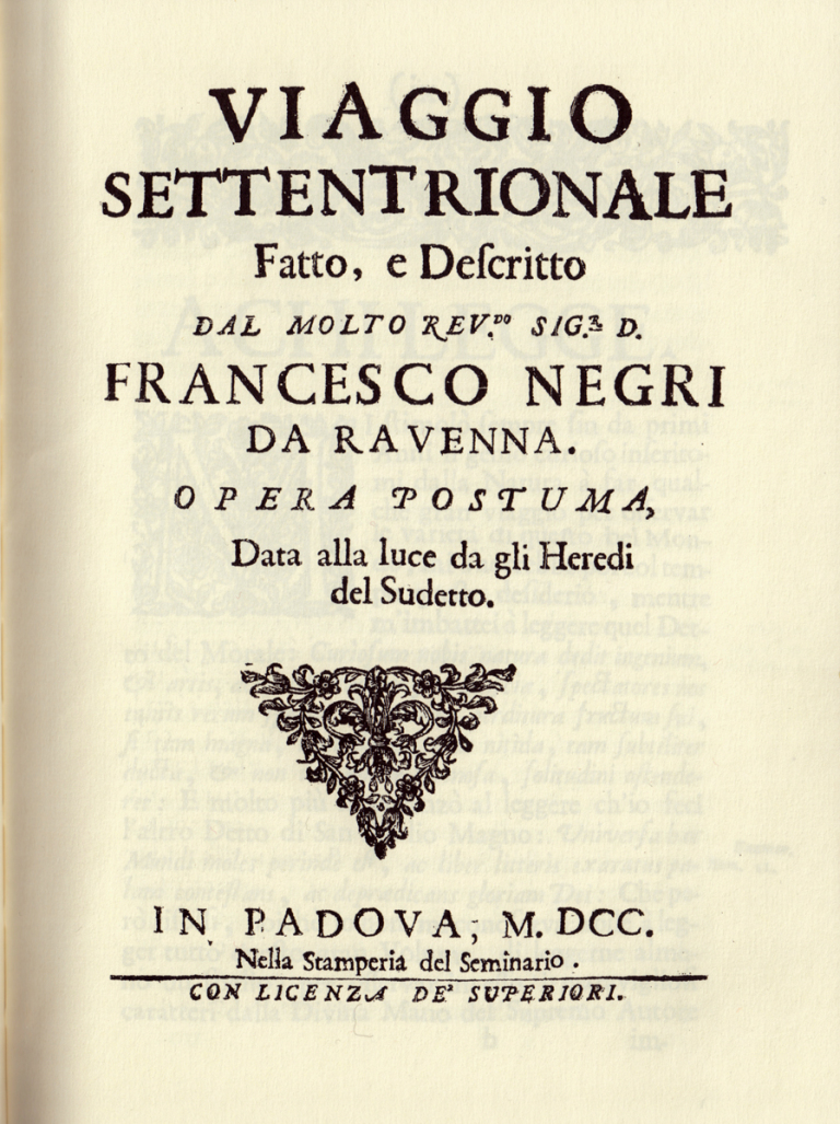 Mai oramai, ma ora 07 Viaggio settemtrionale