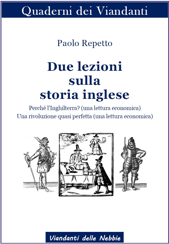 Due lezioni sulla storia inglese copertina
