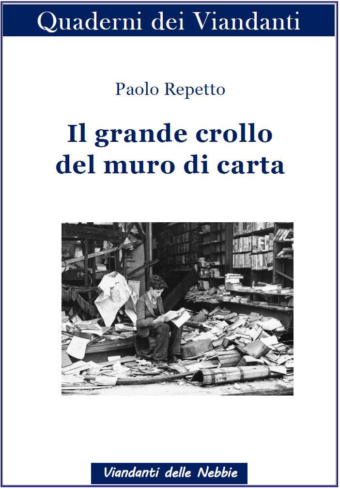 Il grande crollo del muro di carta copertina